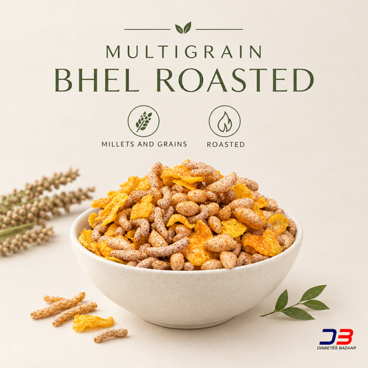 Roasted Multigrain Bhel – Millet & Grain Snack Mix